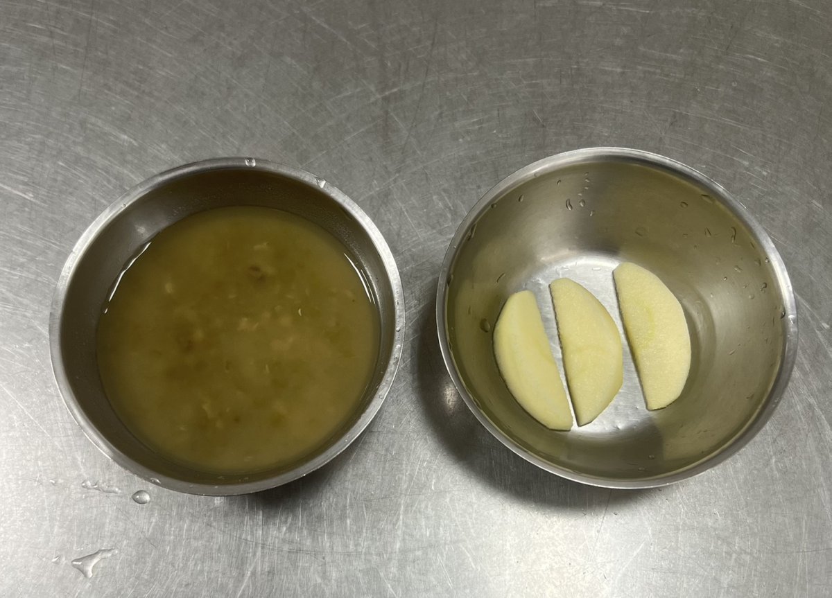 清涼綠豆湯、水果